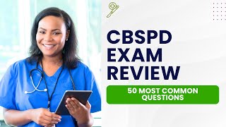 CBSPD Exam Review - CSPDT Certification Mock Practice Written Test (50 Most Common Questions)