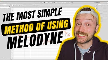 The MOST SIMPLE Method of Using Melodyne!