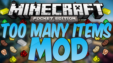 Too Many Items Mod [0.9.0-0.9.4] - Minecraft PE