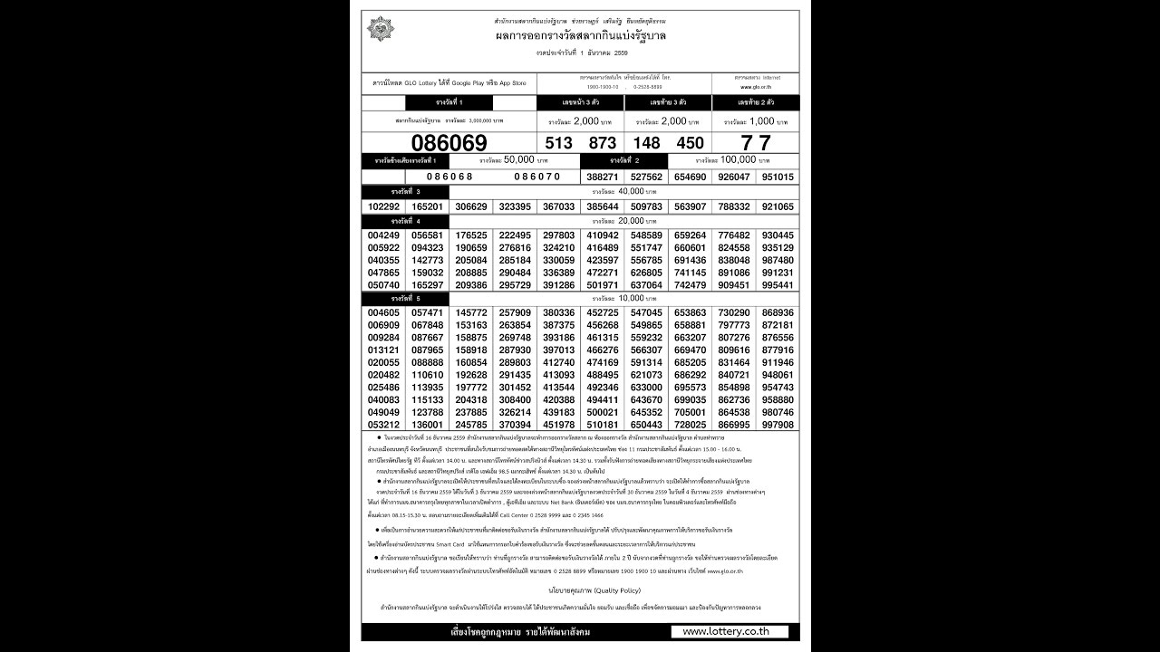 สลากกินแบ่ง รัฐบาล 1 ธ ค 61 / à¸£à¸§à¸¡à¹€à¸¥à¸‚à¸‚à¸²à¸¢à ...