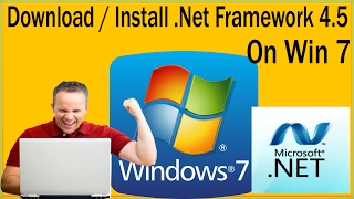 How to download / install microsoft .net framework 4.5 on windows 7?
where offline installer for download...