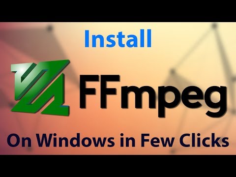 Steps to Install FFmpeg and Add FFmpeg to Windows Path (10/8/7)