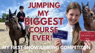 JUMPING MY BIGGEST COURSE EVER! - SHOWJUMPING COMPETITION