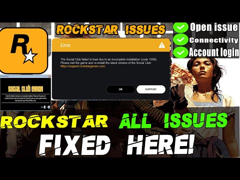 ?? Rockstar Games Launcher / Social Club [UPDATE ERROR FIX] WORKS!??