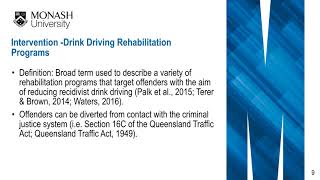 PSY4407 Drink Driving in Young Adults