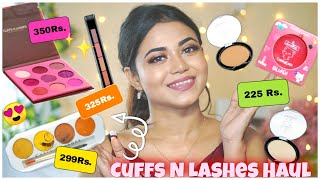 Mini *Super Affordable* Cuffs N Lashes Haul | New Launches screenshot 2