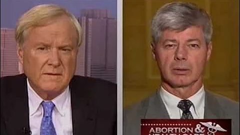 Rep. Bart Stupak Speaks about his Anti-choice Amendment on Hardball