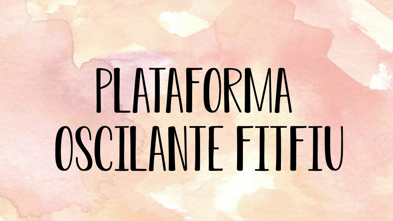 Guía de plataformas vibratorias. espaldarazo