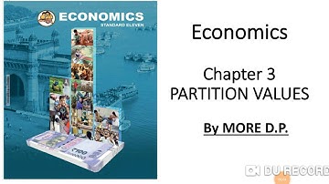 partition values#eco ch 3 lec 1 ( 11 com)