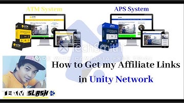 How to Get my Affiliate Links in Unity Network