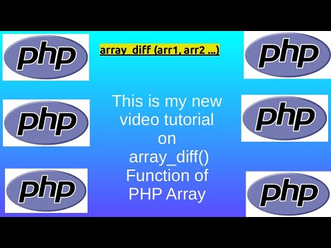 php array_diff  2022  array_diff array_diff — Computes the difference of arrays