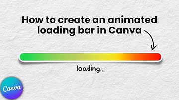 How to Create an Animated Progress Bar in Canva | Animated Loading Bar for Quizes (Quick & EASY!)