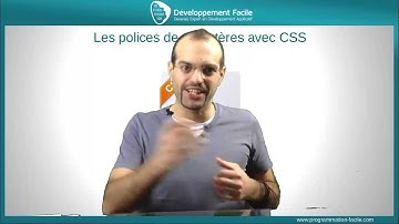 Comment utiliser les polices de caractères font avec CSS3