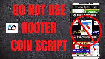 Rooter App Unlimited Trick | Rooter App Free fire | Rooter Coin Hack | ROOTER COIN SCRIPT