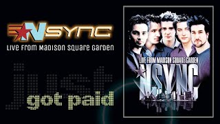 NSYNC - JUST GOT PAID - NO STRINGS ATTACHED TOUR 2000