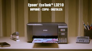 Impressora Multifuncional 3 em 1 Epson EcoTank® L3210