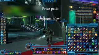 Star Wars  The Old Republic Zerotote SWTOR - Sith Recluse Armor Set