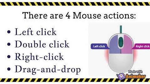 COMPUTER MOUSE | Right-click & Drag-and-drop | CLASS 1 | PART 4