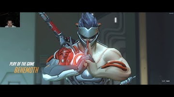 GENJI BLACKWATCH HIGHLIGHT. ENJOY THE NEW SKIN / SWORD / SHURIKEN AMAZING