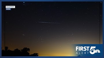 The Orionid Meteor Shower is set to peak on Monday night with visibility in the early evening