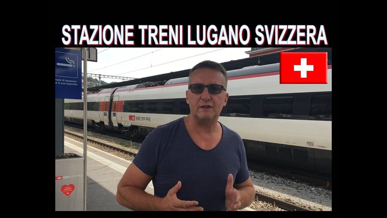 Stazione treni Lugano , siamo su un altro pianeta !!!