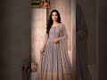 Elegant Grey Embroidered Anarkali Dress | Pakistani Party Wear 2026 | Amna Alishan Style
