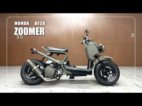 HONDA】ZOOMER｜AF58｜F外装オールペイント BEAMS製フルエキゾースト