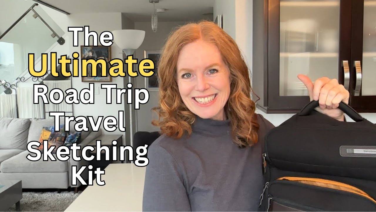 Набор для зарисовок в автомобильном путешествии UlTIMATE | Что в моей машине