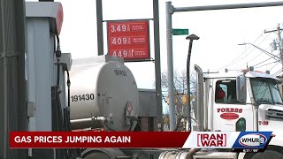 Gas prices rising again in NH