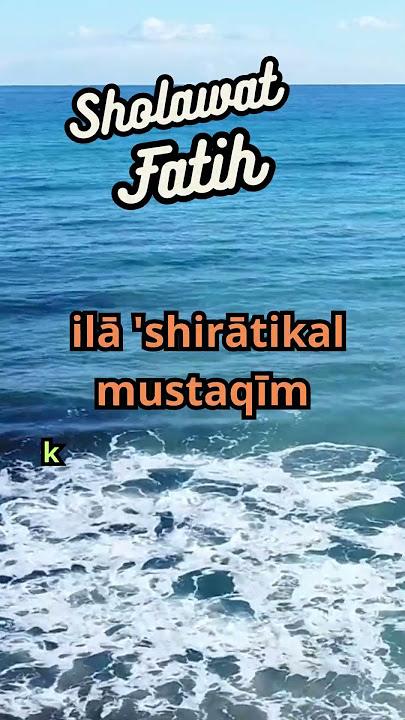 Sholawat Fatih merdu