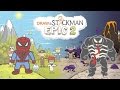 DRAW A STICKMAN: EPIC 2 Gameplay - Marvel Super Heroes Tiny Spiderman vs Dark Venom - Crazy Ending