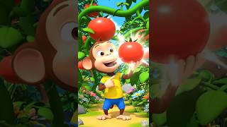 Bandar ne khaya Aha Tamatar 🍅 phir kya hua? 😱😂 | #shortsfeed #shorts #hindirhymes #kids #kidsvideo