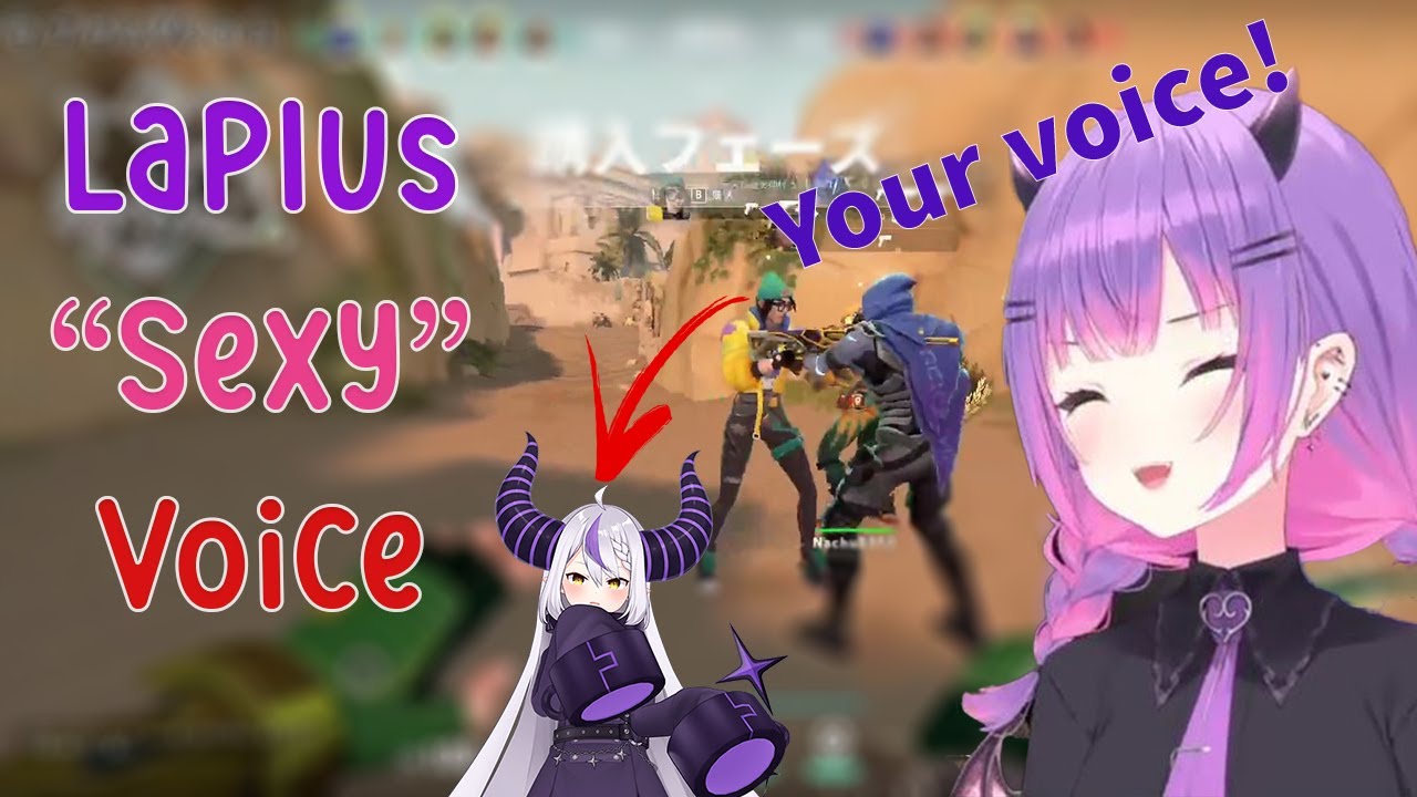 Laplus "Sexy" Voice playing Valorant with Towa!!!