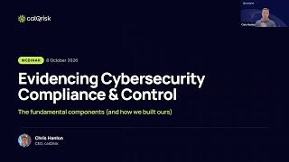 Evidencing Cybersecurity Compliance & Control