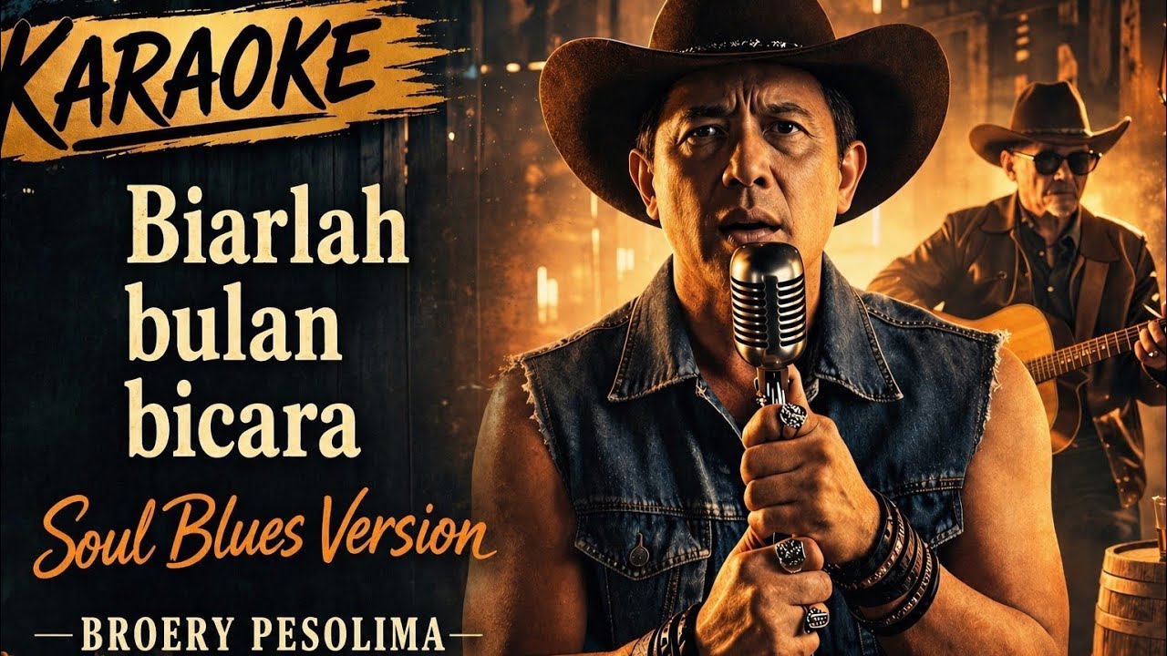 Biarlah bulan bicara - karaoke - Broery Marantika (blues version)