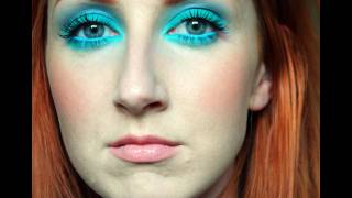 Colour Blocking Trend, Aqua Eyeshadow and New Hair!!