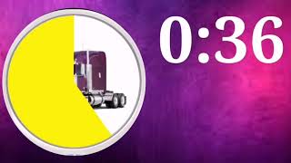 1 Minute Timer Truck with Sound For Kids