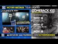 COMEBACK KID On Tour Now (Nov 2012)