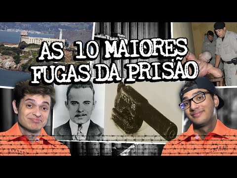 Vídeo: 10 Famosas Fugas De Prisão - Visão Alternativa