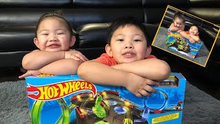 Unboxing Hot Wheels Action Rebound Raceway