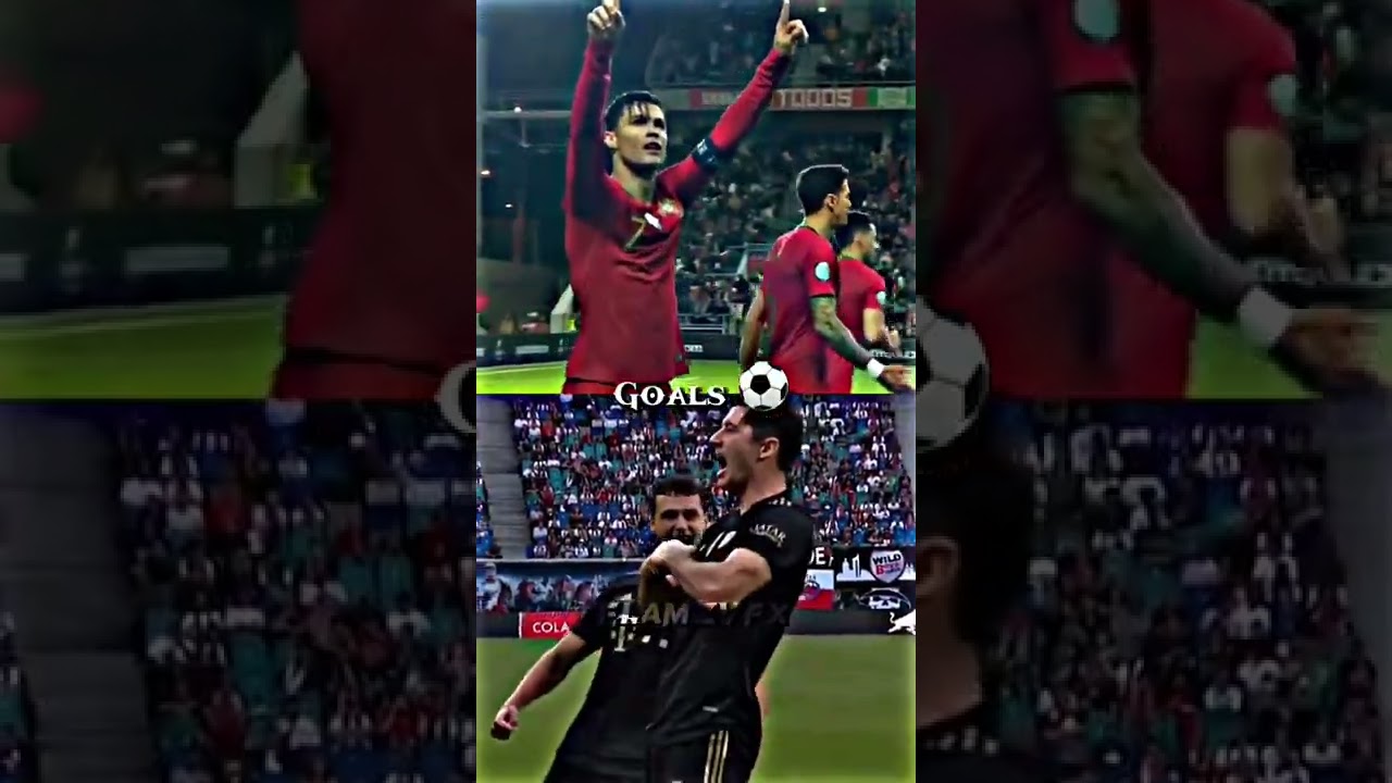 Ronaldo 🇵🇹 Vs lewandowski 🇵🇱