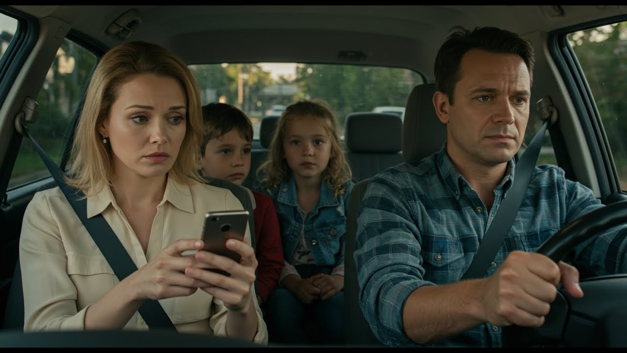 “Ela recebeu uma mensagem no viva voz “TRAIÇÃO AMPLIFICADA”