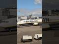 #ryanair #boeing737 arriving on stand at Belfast as #jet2holidays #boeing737 departs! #airport