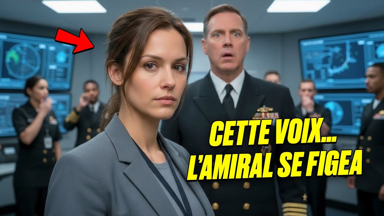 Elle se cachait — jusqu’à ce que l’amiral reconnaisse sa voix