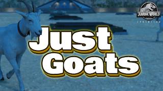 I Made a Park Using ONLY GOATS?! Jurassic World Evolution 3