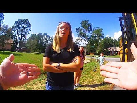 Entitled Mother Thinks She Runs School Bus