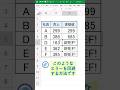 【Excel】REF!を回避する方法 #Shorts