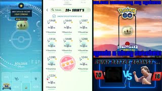 Solosis Community Day Madness – Hundo &amp; Shiny Catches!