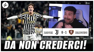 Yildiz e Weah: GOL CLAMOROSI! | Live Reaction Juventus Salernitana 6-1