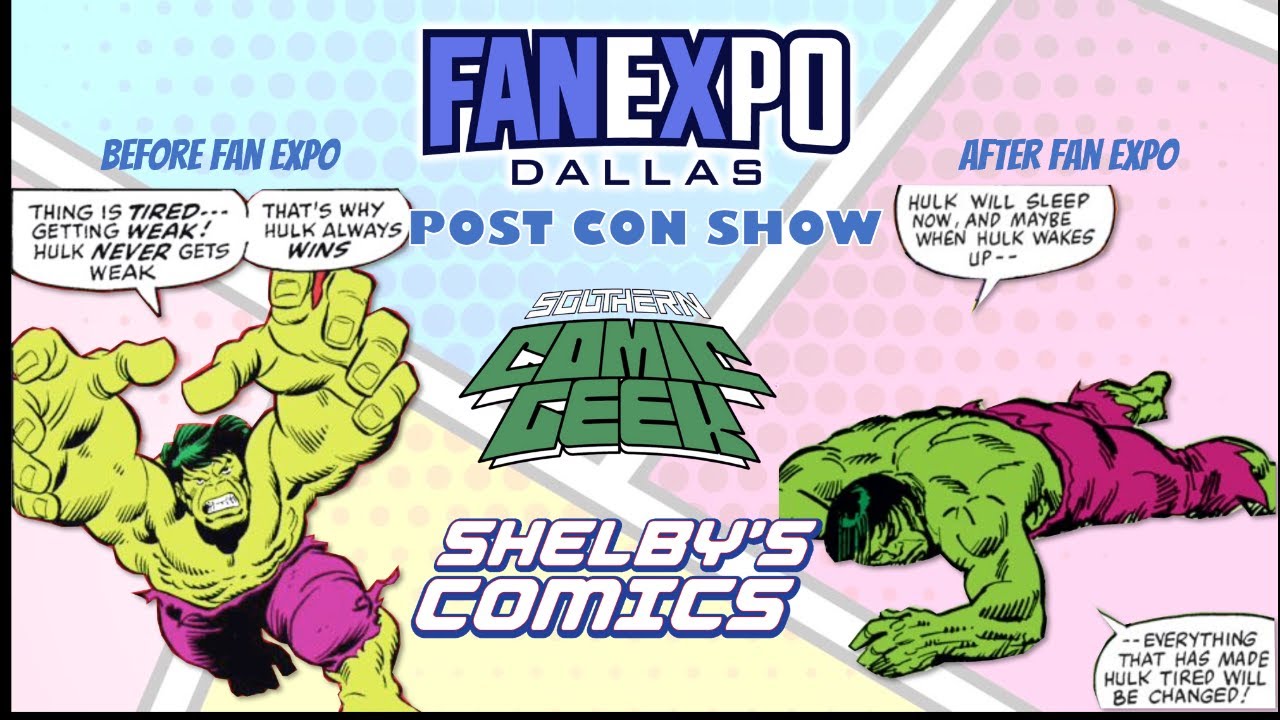 Dallas Fan Expo Postshow YouTube